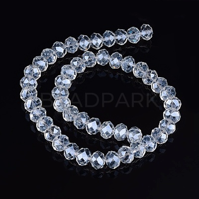 Anti-Tarnish Glass Beads Strands GR16MMY-01L-1