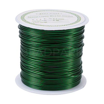 Round Copper Beading Wire for Jewelry Making YS-TAC0004-0.8mm-06-1