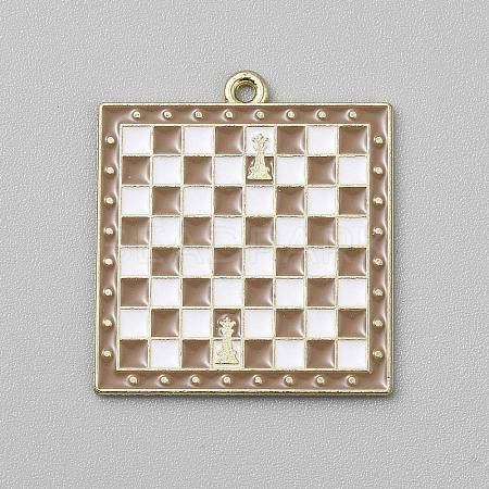 Alloy Enamel Pendants ENAM-WH20012-02G-17-1