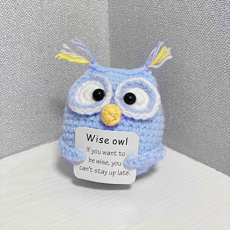 Cute Funny Positive Owl Doll PW-WG68207-06-1
