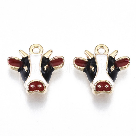 Alloy Enamel Charms PALLOY-N160-008-RS-1