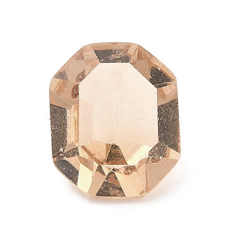Pointed Back Glass Rhinestone Cabochons GLAA-B012-17B-03-1