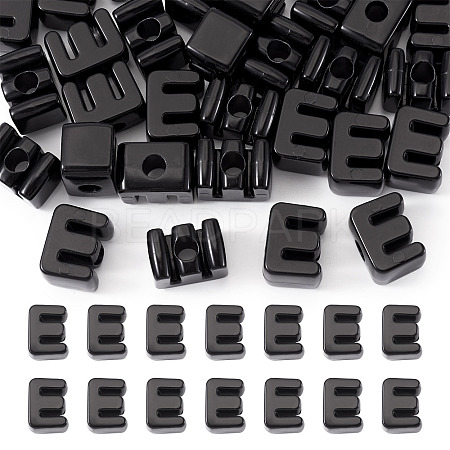 Acrylic European Beads OACR-TAC0013-14E-1
