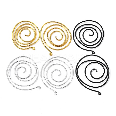 6Pcs 3 Colors Aluminium Wire Plant Support Stands ODIS-GA0001-33-1
