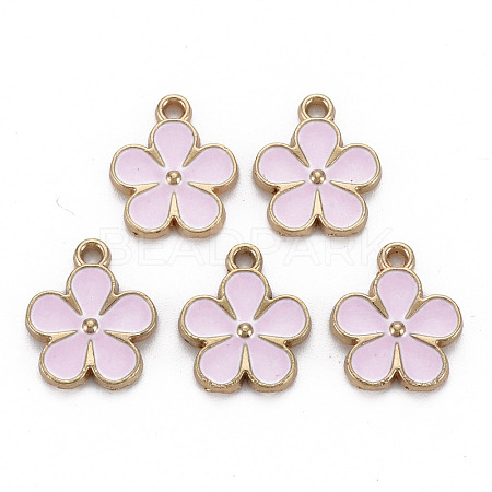 Alloy Enamel Pendants ENAM-N055-033A-NR-1