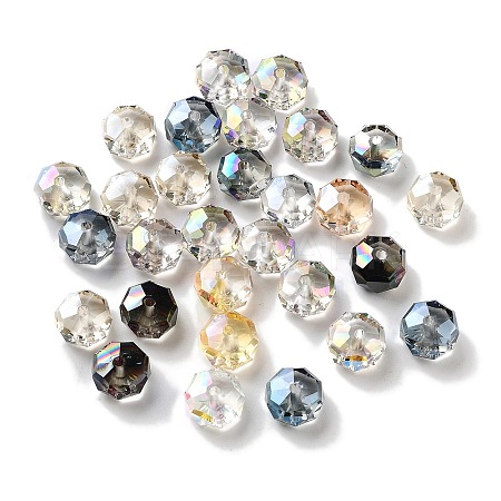 Electroplate Glass Beads EGLA-A043-03-1