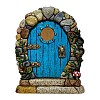 Dollhouse Wood Fairy Garden Door PW-WG12545-11-1