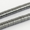 Grade A Non-magnetic Synthetic Hematite Beads Strands X-G-R211-07-1
