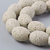 Natural Lava Rock Beads Strands G-F671-03B-02-3
