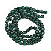 Dyed Imitation Tiger Eye Glass Beads Strands GLAA-H040-02C-2