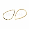 Brass Linking Rings KK-F831-017E-G-RS-3