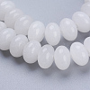 Natural White Jade Beads Strands G-P354-18-8x5mm-3