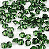 Diamond Shaped Cubic Zirconia Pointed Back Cabochons ZIRC-R004-8mm-08-1