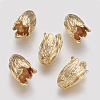 Brass Bead Cap Findings X-KK-S314-40G-1
