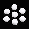 Opaque Solid Color Glass Beads GLAA-N007-8mm-A17-1