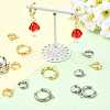 16Pcs 201 Stainless Steel Huggie Hoop Earring Findings STAS-FS0002-27A-6