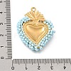304 Stainless Steel Pendants STAS-E549-04G-11-3