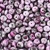 Picasso Glass Seed Beads SEED-N010-01K-3