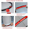 PVC Bicycle Tire Rim Protect Tapes AJEW-GF0001-62-6