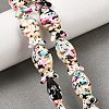 Dyed Synthetic Turquoise Beads Strands GG-CBAAE19-08B-1