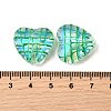 Transparent Glass Enamel Beads GLAA-S388-01E-3