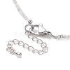 Natural Labradorite Round Beads Bracelets BJEW-JB09390-03-3
