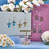 DIY Faceted Beads Earring Making Kit DIY-SZ0007-70-4