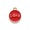 Alloy Enamel Pendants LS-ENAM-S124-01B-07K-3