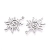 304 Stainless Steel Pendants X-STAS-T065-07P-2
