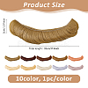 10Pcs 10 Colors High Temperature Fiber Short Bangs Hairstyle Doll Wig Hair DOLL-DC0001-04-2