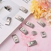 Non-Tarnish 304 Stainless Steel Bayonet Clasps STAS-I171-10P-4