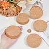 Wood Cork Stopper AJEW-WH0473-09-3