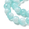 Crackle Glass Beads Strands GLAA-U001-6mm-02-2