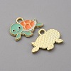 Alloy Enamel Pendants LS-FIND-CJC0010-30LG-01-2
