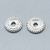 925 Sterling Silver Granulated Spacer Beads STER-T002-72S-2