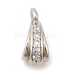 Brass with Cubic Zirconia Pendants KK-Q781-04P-1