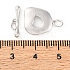 925 Sterling Silver Toggle Clasps STER-U005-08P-3