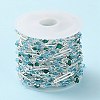 Brass Oval & Ring Link Chains KK-F862-53S-3