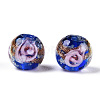 Luminous Handmade Gold Sand Lampwork Beads LAMP-T021-03P-2