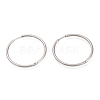 Tarnish Resistant 201 Stainless Steel Huggie Hoop Earrings EJEW-O095-02H-1