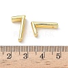 Brass Slide Charms KK-L253-15G-07-3