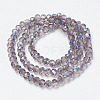 Electroplate Glass Beads Strands LS-EGLA-A034-T4mm-I11-2