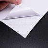 100Pcs Blank Printing Paper Adhesive Stickers DIY-WH0259-47-2