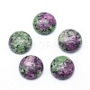 Natural Ruby in Zoisite Cabochons G-P393-R34-4MM-1