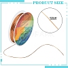 Copper Jewelry Wire CWIR-CW0.6mm-14-3