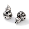 304 Stainless Steel Beads Hand Polished STAS-M057-21AS-2