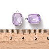 Rhinestone Pendants RGLA-P038-02P-10-3