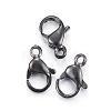304 Stainless Steel Lobster Claw Clasps STAS-H353-E-02B-1
