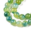 Dyed Natural White Jade Beads Strands G-T138-6mm-210-26-3