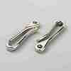 U-Shaped Brass Key Hook Shanckle Clasps KK-WH0054-05P-A-2